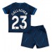 Chelsea Conor Gallagher #23 Bortedraktsett Barn 2023-24 Korte ermer (+ Korte bukser)